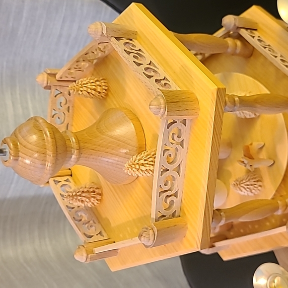 Pyramid 2-story baroque fence, snowmen - Picture 6 of 11